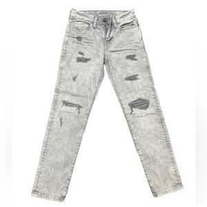 Brand new American eagle 26X28 gray jeans slim AE